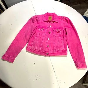 GAP (B/N) BARBIE PINK DENIM JACKET